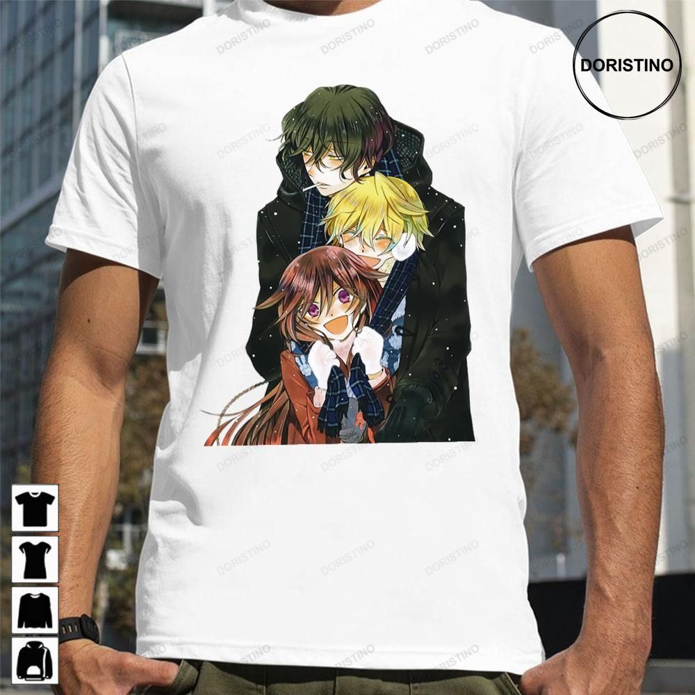 Gil Oz And Alice Pandora Hearts Graphic Limited Edition T-shirts